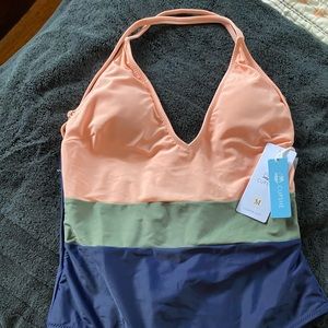CUPSHE Colorblock One Piece! NWT!